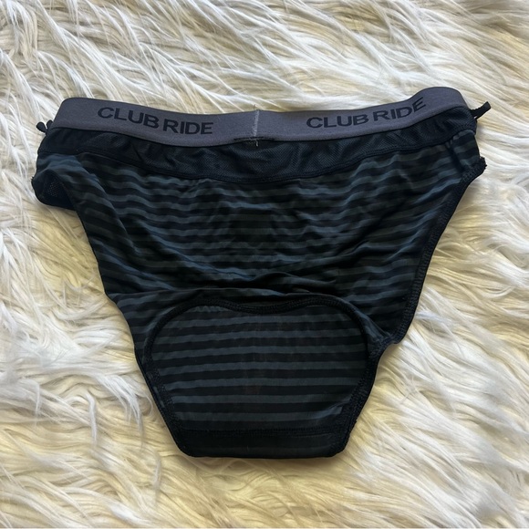 Club Ride Apparel Gray Striped Boxer Briefs - Picture 3 of 4